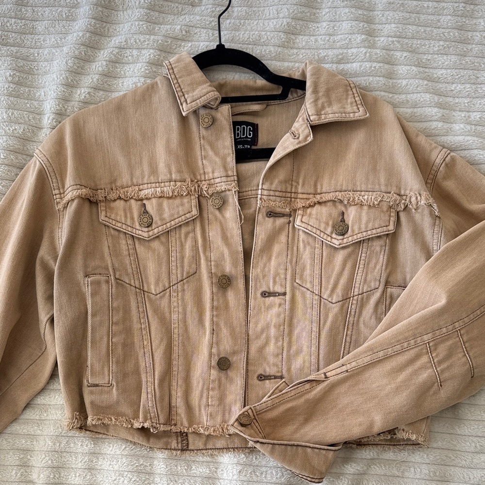 BDG Light Brown Jean Jacket for Women